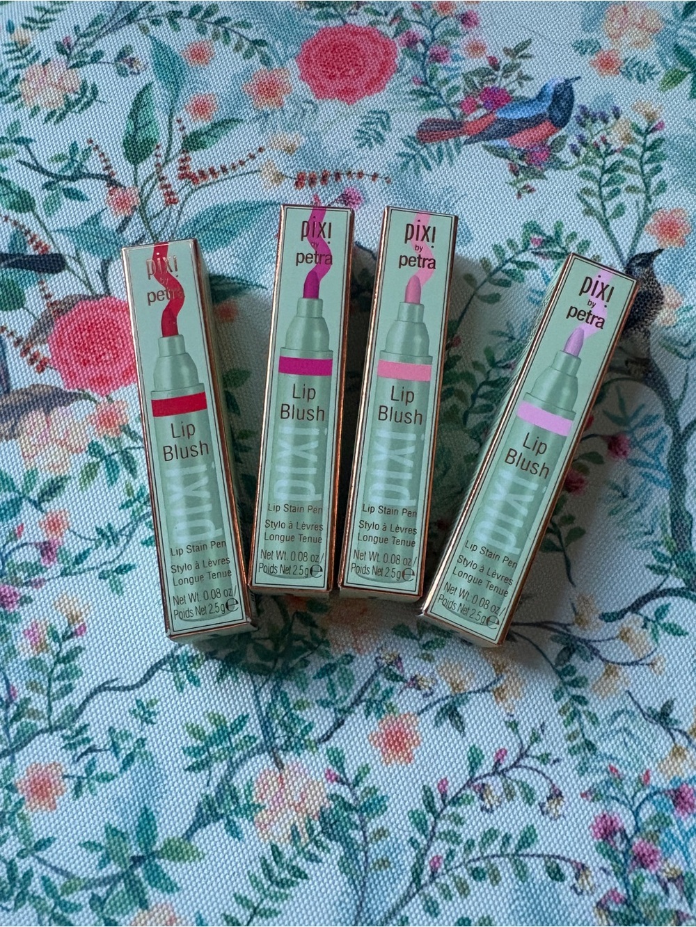 Pixi Lip Blush Lip Stain Pens — Bright Pink & Soft Pink Shades